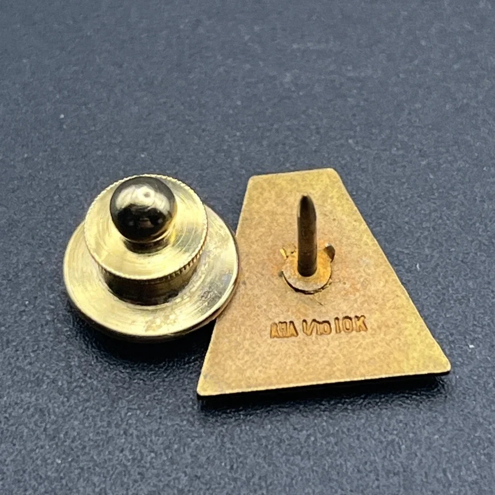 Auxiliary Healthcare 1/10 10K Gold‎ Lapel Hat Pin